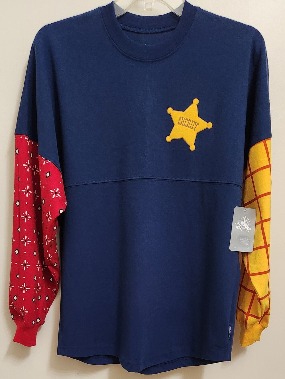 *NEW RARE Disney Pixar 25th Anniversary XS Sheriff Woody Toy Story Spirit Jersey - Picture 2 of 8